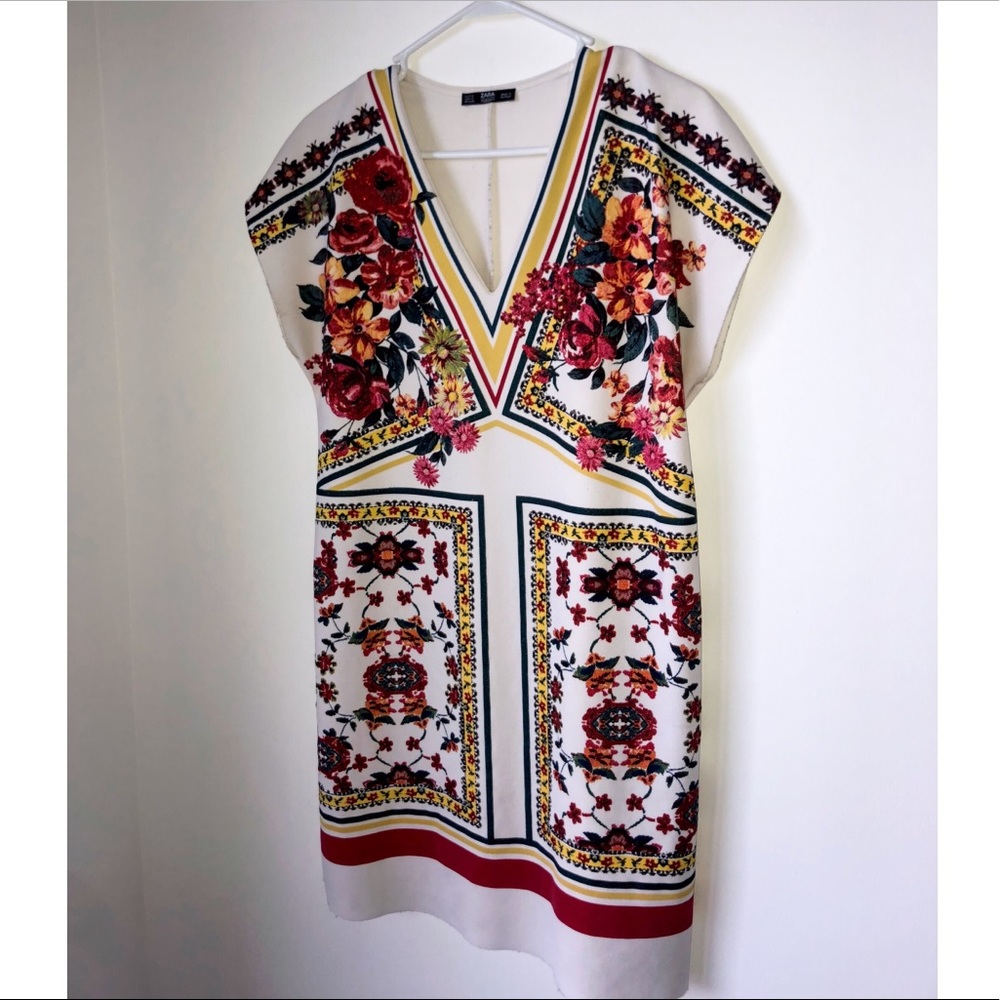 Floral Greek style dress